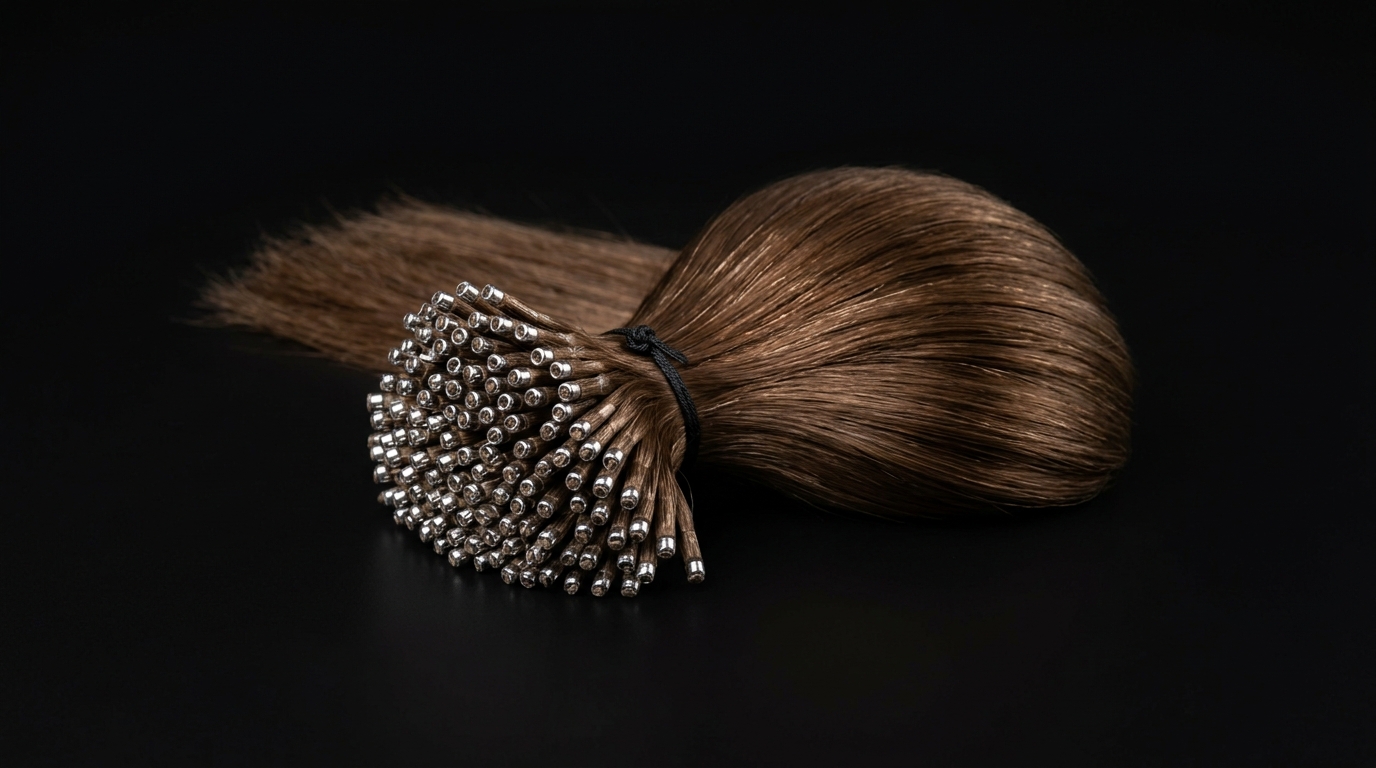 Nano bead hair extensions
