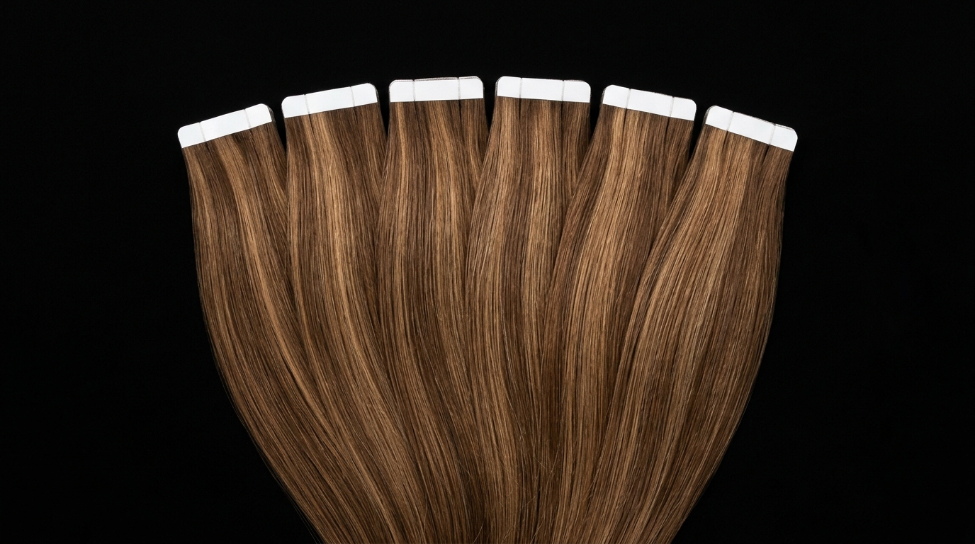 Tape in hair extensions